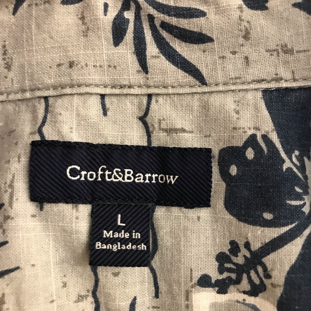 🌴 Croft&Barrow Hawaiian Shirt - Picture 8 of 8